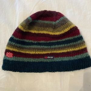 Sherpa Striped Beanie
